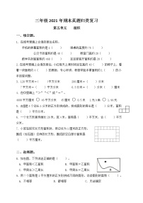 三年级下册专项复习—— 面积