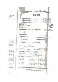 河北省石家庄市栾城区2021-2022学年五年级下学期期末考试数学试题（无答案）