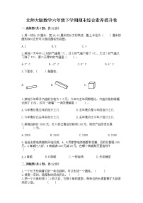 北师大版数学六年级下学期期末综合素养提升卷精品（b卷）