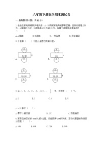 六年级下册数学期末测试卷（夺冠系列）