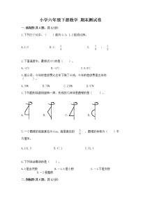 小学六年级下册数学 期末测试卷精品（网校专用）