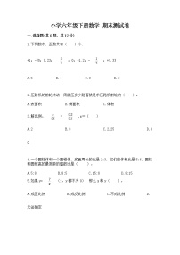 小学六年级下册数学 期末测试卷含答案（实用）