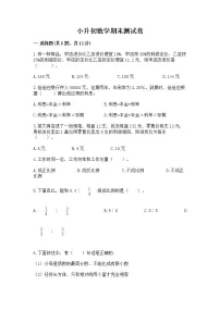 小升初数学期末测试卷及参考答案【综合卷】