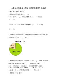 人教版小学数学六年级上册重点题型专项练习附参考答案