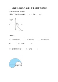 人教版小学数学六年级上册重点题型专项练习含答案（综合卷）