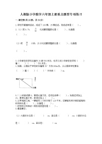 人教版小学数学六年级上册重点题型专项练习带答案【培优】