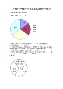 人教版小学数学六年级上册重点题型专项练习及参考答案（A卷）