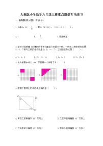 人教版小学数学六年级上册重点题型专项练习精编