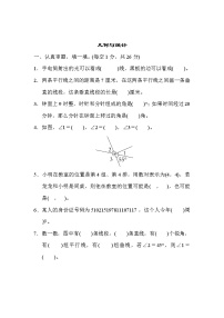 北师大版四年级数学上册期末复习--- 几何与统计