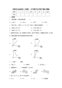 高频考点自检卷（试题）-小学数学五年级下册人教版