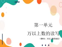 2020-2021学年万以上数的读写精品课件ppt