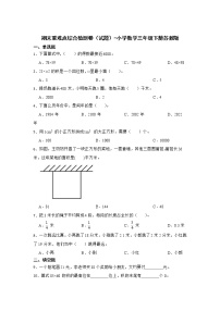 期末重难点综合检测卷（试题）-小学数学三年级下册苏教版