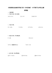 小数乘除法基础计算练习卷（专项突破）-小学数学五年级上册苏教版