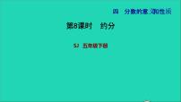 小学数学四 分数的意义和性质习题课件ppt