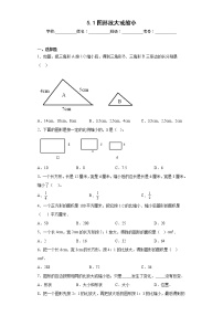 数学六年级上册图形的放大或缩小达标测试