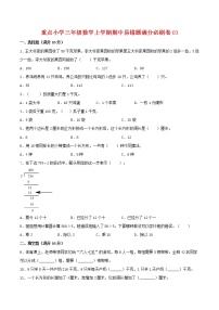 【高分必练·苏教版】重点小学三年级数学上学期期中-高分必练卷03（含答案）