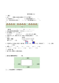 北师大版数学二年级下册期中测试卷 (5)