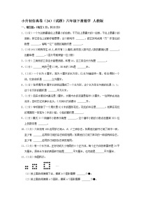 小升初仿真卷（24）（试题）六年级下册数学 人教版