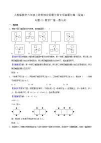 人教版六年级数学上册【提高卷】专题08《数学广角—数与形》常规应用题分类专项真题汇编（原卷+解析卷）