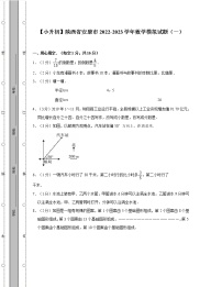 【小升初】陕西省安康市2022-2023学年数学模拟试题合集2套（含解析）