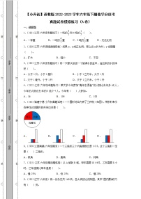 【小升初】苏教版2022-2023学年六年级下册数学分班考真题模拟练习AB卷2套（含解析）