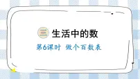 小学数学北师大版一年级下册做个百数表优质课件ppt