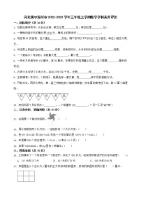 河北衡水深州市2022-2023学年三年级上学期数学学科素养评价