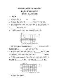 数学北师大版复式折线统计图优秀第2课时同步测试题