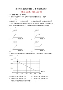 小学数学二 折线统计图习题