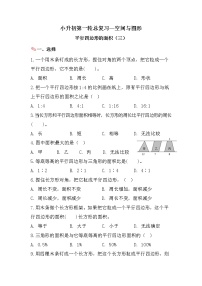 平行四边形的面积（三）-小升初六年级数学下册第一轮总复习人教版