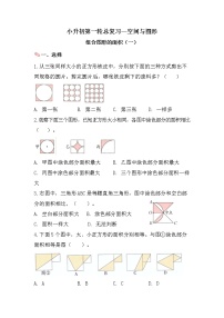 组合图形的面积（一）-小升初六年级数学下册第一轮总复习人教版