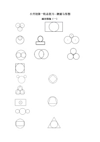 画对称轴（一）（作图专项）-小升初六年级数学下册第一轮总复习《测量与作图专题模块》人教版