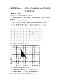 应用题真题汇编（二）-近两年小升初高频考点专项提升培优卷（江苏盐城专版）