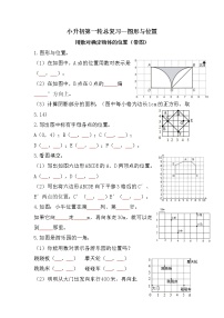 用数对确定物体的位置（带图）-小升初六年级数学下册第一轮总复习《图形与位置》+人教版