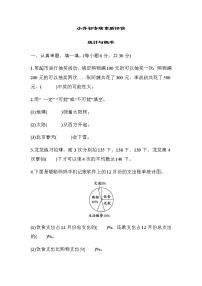 北师大版六年级数学下册小升初专项素质评价统计与概率含答案