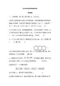 北师大版六年级数学下册小升初专项素质评价易错题含答案