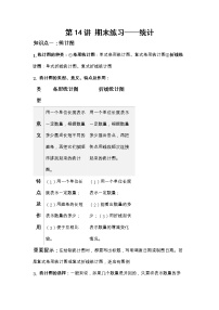 小学五年级下册（人教版）数学讲义  14 B 春季五年级 第十四讲 期末练习—统计 提升版