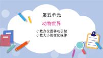 小学青岛版 (五四制)五 动物世界——小数的意义和性质优秀课件ppt