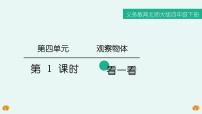 小学数学四 观察物体看一看课文配套ppt课件