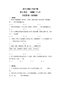 小学数学人教版三年级下册数学广角——搭配（二）优秀同步训练题