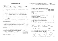 2023春盐城名小六年级数学第二学期期中素养练习（有答案）