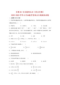 2023年小升初数学重难点专题提优训练  专题04 百分数的认识（重点突围）