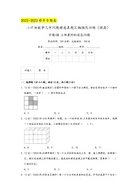 2023年小升初『几何问题』专项复习  专题08《立体图形的染色问题》  （提高版）