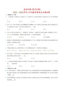 2022-2023学年小升初数学重难点专题训练 差倍问题