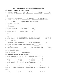 黑龙江省牡丹江市林口县2023年小升初数学模拟试卷