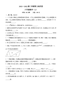 【小升初真题卷】2021-2022学年山西省忻州市现代双语学校人教版六年级下册期末智力闯关数学试卷（四）（原卷版+解析版）