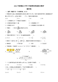 【小升初真题卷】2020-2021学年浙江省温州市泰顺县人教版六年级下册期末测试数学试卷（原卷版+解析版）