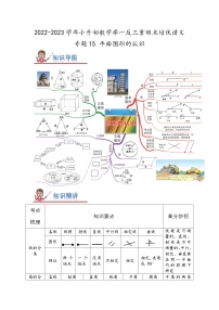 专题15《平面图形的认识》 ——2022-2023学年小学数学六年级下册小升初全国通用版专题复习讲义（原卷版+解析版）