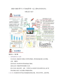 专题23《统计》 ——2022-2023学年小学数学六年级下册小升初全国通用版专题复习讲义(原卷版+解析版)