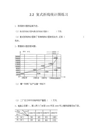 北京版五年级下册二 折线统计图与可能性精品课后练习题